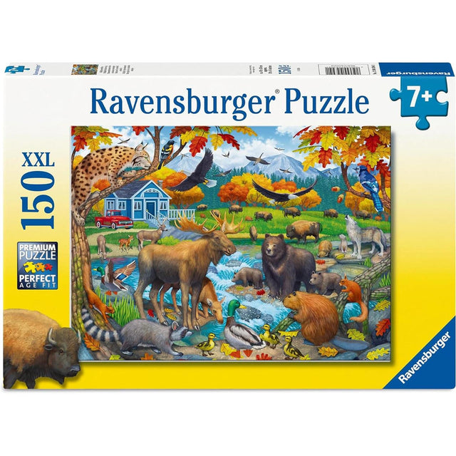 Ravensburger – gromadzenie dzikiej przyrody – puzzle dla dzieci – 150 elementów