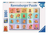 Ravensburger xxl-puzzel capybara - 100 stukjes