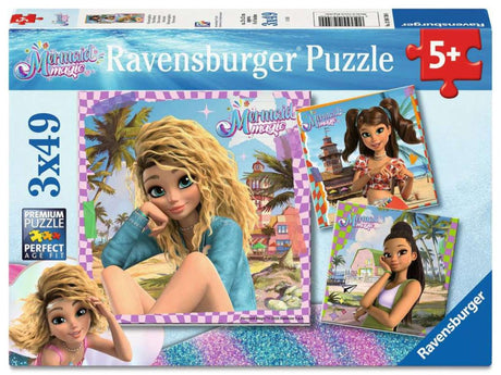 Ravensburger puzzelset mermaid magic - 3 puzzels van 49 stukjes
