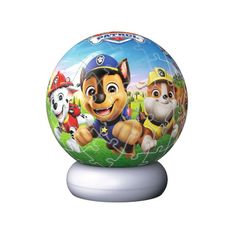 Ravensburger – Psi Patrol – Lampka nocna w kształcie kulki 3D – 73 elementy