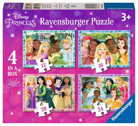 Puzzle Ravensburger Księżniczka Disneya: bądź kim chcesz - układanka - 12, 16, 20, 24 elementów