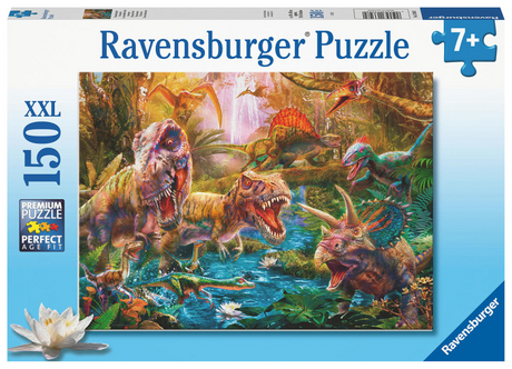 Puzzle Ravensburger Dinozaury - układanka - 150 sztuk xl