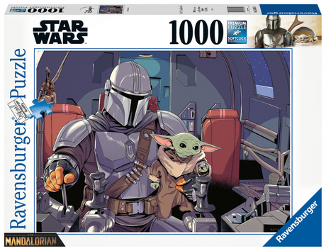 Puzzle Ravensburger Disney Star Wars Mandalorian - układanka - 1000 elementów