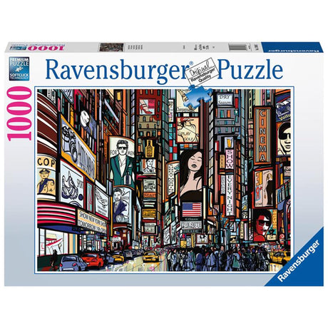 Puzzle Ravensburger kolorowe Nowy Jork 1000 elementów