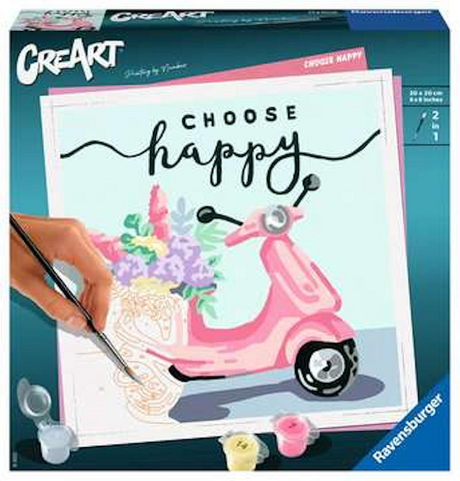 Ravensburger Crerec Painting pod numerem - Wybierz szczęśliwy