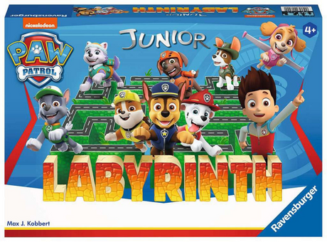 Labirynt dla dzieci Ravensburger Paw Patrol Junior - dziecinnie prosta zabawa