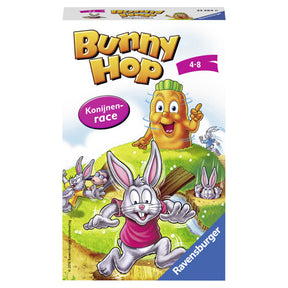 Gra Ravensburger Bunny Hop z wyścigami królików