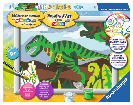 Malarstwo Ravensburger według numeru Dino