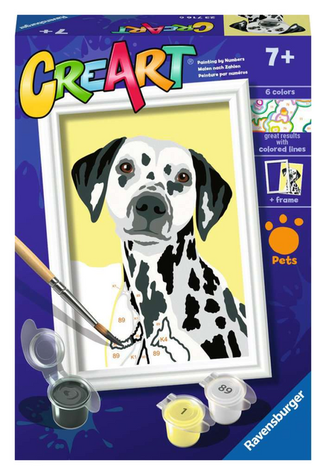Ravensburger Crerec Paint według numeru - Dalmatier