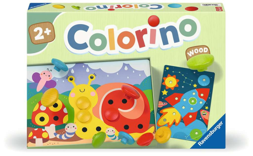 Ravensburger - moje drewniane colorino - gra edukacyjna - od 2 lat