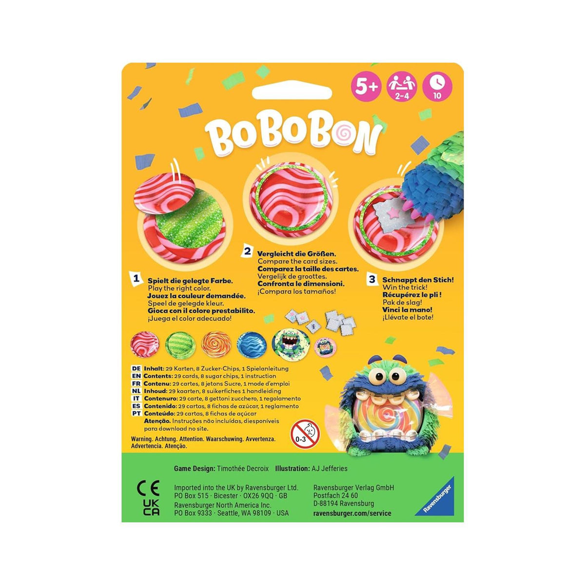 Ravensburger – bo bo bon – dziecinna zabawa – od 5 lat