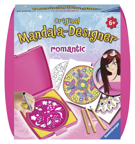 Projektant mini mandali Ravensburger - romantyczny