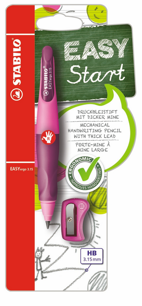 Stabilo Easy Ergo 3.15 zaczyna się od różu