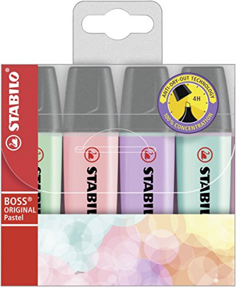 Marker tekstowy Stabilo, oryginalny, 2 mm, asortyment