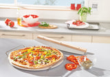 Leifheit 3159 okrągły kamień do pizzy z nożem