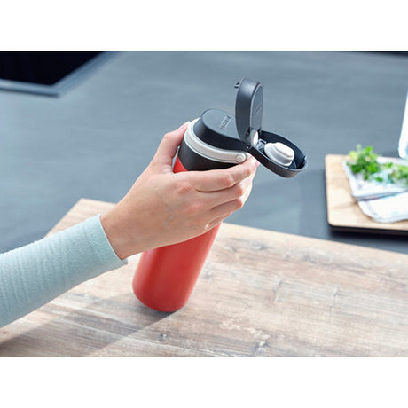 Kubek termosowy Leifheit - 600 ml - stal nierdzewna - czerwony