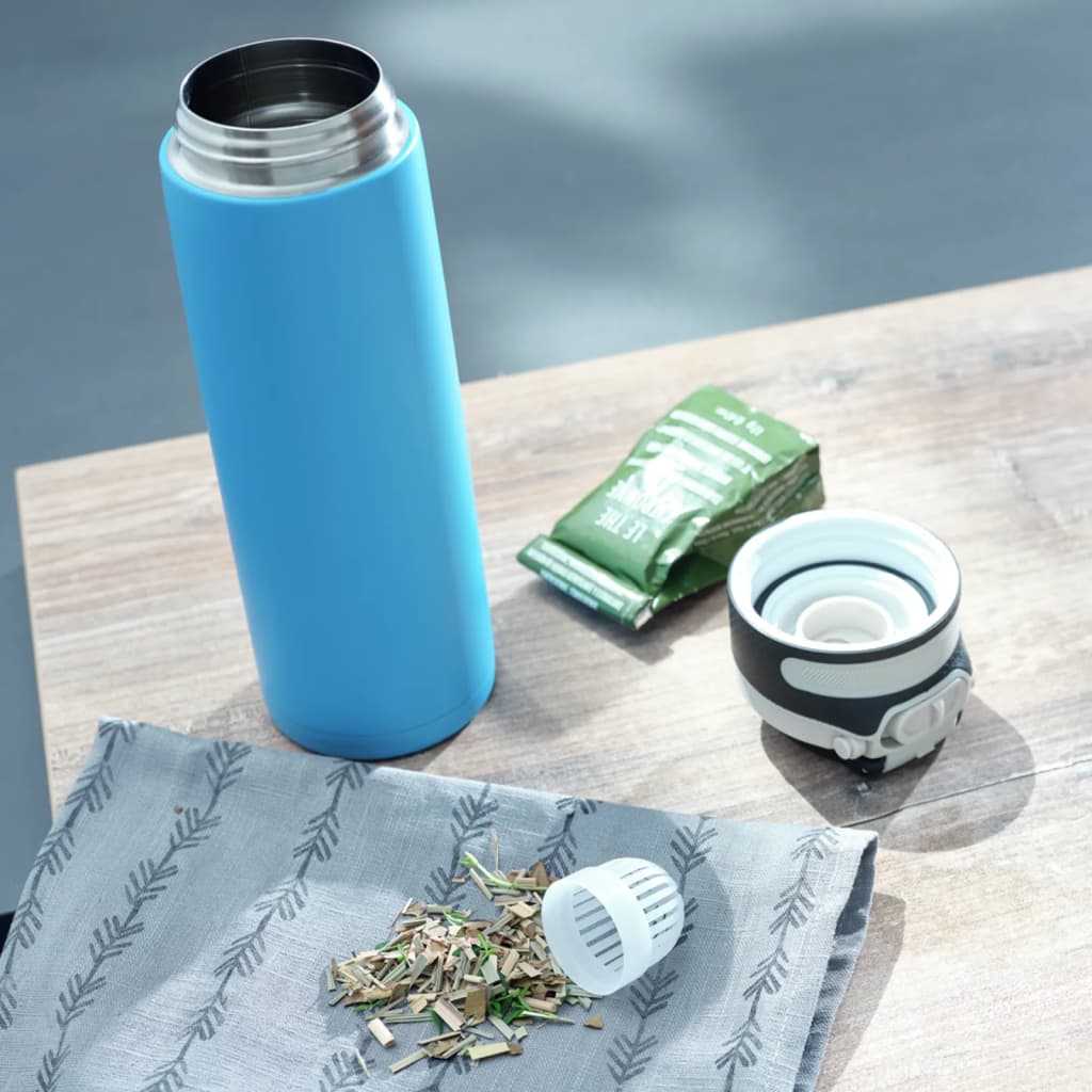 Leifheit Thermosfless Flip 600 ml wody niebieskiego