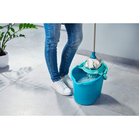 Mop elektryczny Leifheit 3w1 - kompletny system - mop - wiadro z prasą