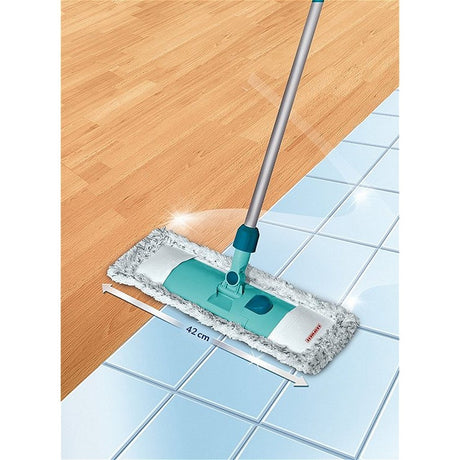 Nakładka na wycieraczkę do podłogi Leifheit Classic XL - mikrofibra - szerokość wycierania 42 cm