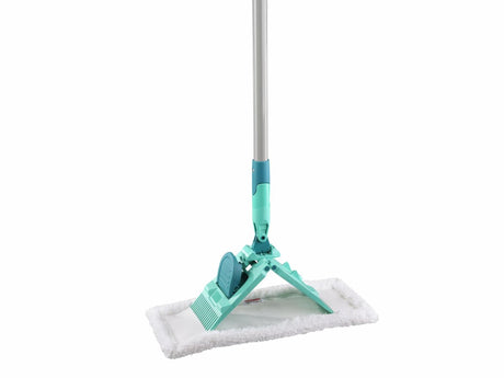 Środek do czyszczenia podłóg Leifheit Super - 33 cm - zestaw startowy wycieraczka do podłogi ze ściereczką do kurzu - 100x zmywalny