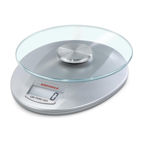 Waga kuchenna Soehnle Roma - cyfrowa - dokładność 1 gram - do 5 kg - srebrna