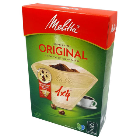 Filtry do kawy Melitta 1x4 80 sztuk.