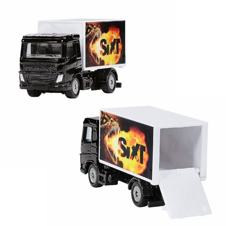 Ciężarówka Siku z zamkniętym nadwoziem Sixt 1:87 nr. 1107