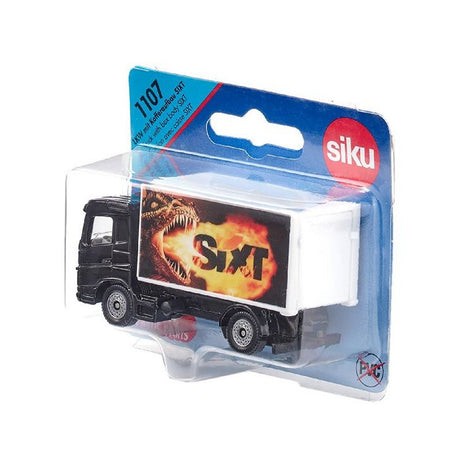 Ciężarówka Siku z zamkniętym nadwoziem Sixt 1:87 nr. 1107