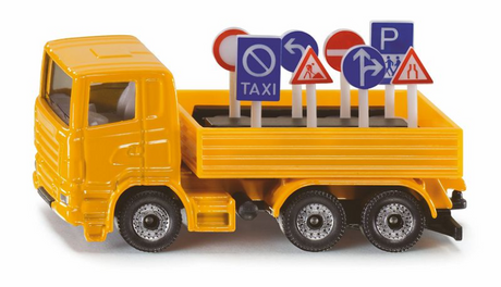 Zabawki Siku | pojazdy miniaturowe - ciężarówka do utrzymania dróg (1322)