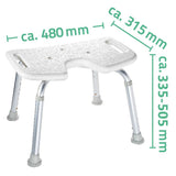 Ridder Ridder łazienka stołek 150 kg biały A0050501