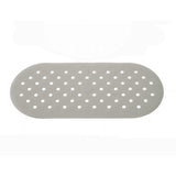 Knight Bath Mat Anti-Slip Action Grey