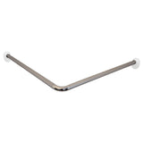 Ridder Ridder Corner Cornec Curtain Rod 80x80x2.5 cm Chromum
