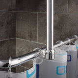 Ridder Corner Shower Curil Rail Universal 25 mm Chrome 59500