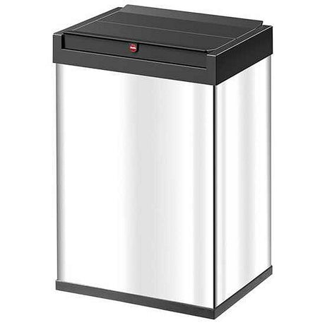 Kosz na śmieci Hailo 0840-121 srebrna huśtawka big-box l