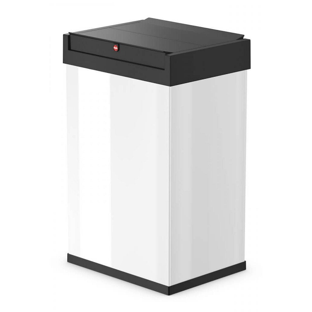 Kosz na śmieci Hailo 0840-131 biała huśtawka big-box l