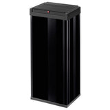 Kosz na śmieci Hailo 0860-241 czarna huśtawka big-box xl
