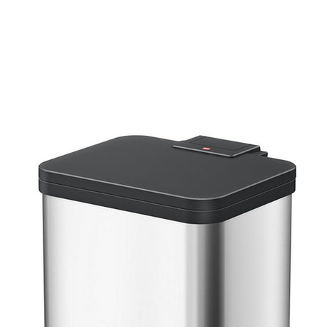 Kosz na śmieci Hailo öko duo plus m - separator śmieci - 2 x 9 l - stal nierdzewna