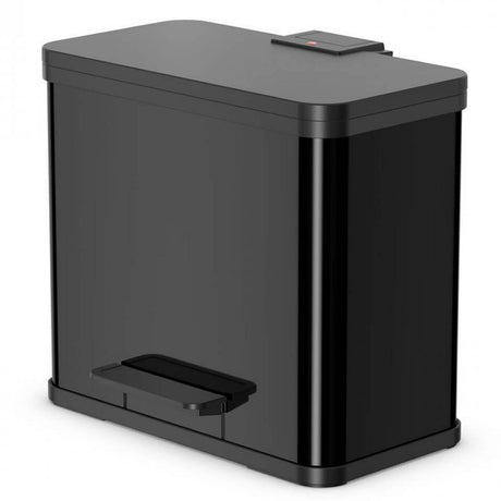 Kosz na śmieci Hailo öko trio plus - 3 x 9 l - czarny