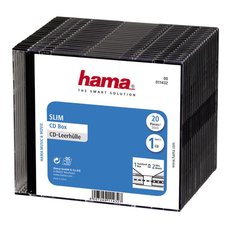 Hama CD slim box 20 szt. wyd