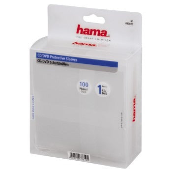 Hama CD DVD okładki 100 sztuk przezroczyste