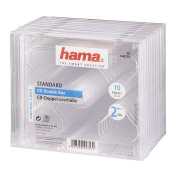 Perspirant Hama CD w podwójnym pudełku, 10 sztuk