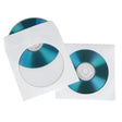 Hama Okładki na CD DVD papierowe białe 50 sztuk