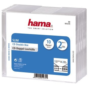 Hama CD slim box 10 szt