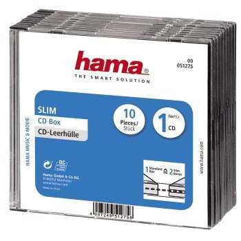 Hama CD slim box 10 szt