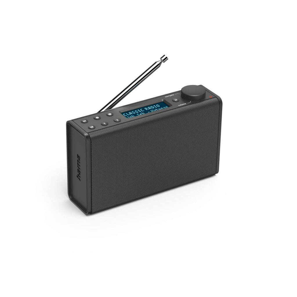 Radio cyfrowe Hama dr7usb fm dab dab+ działa na baterie