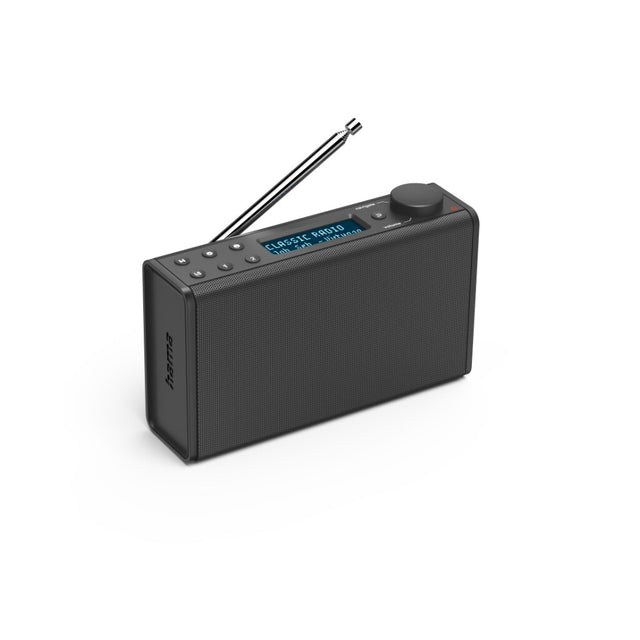 Radio cyfrowe Hama dr7usb fm dab dab+ działa na baterie