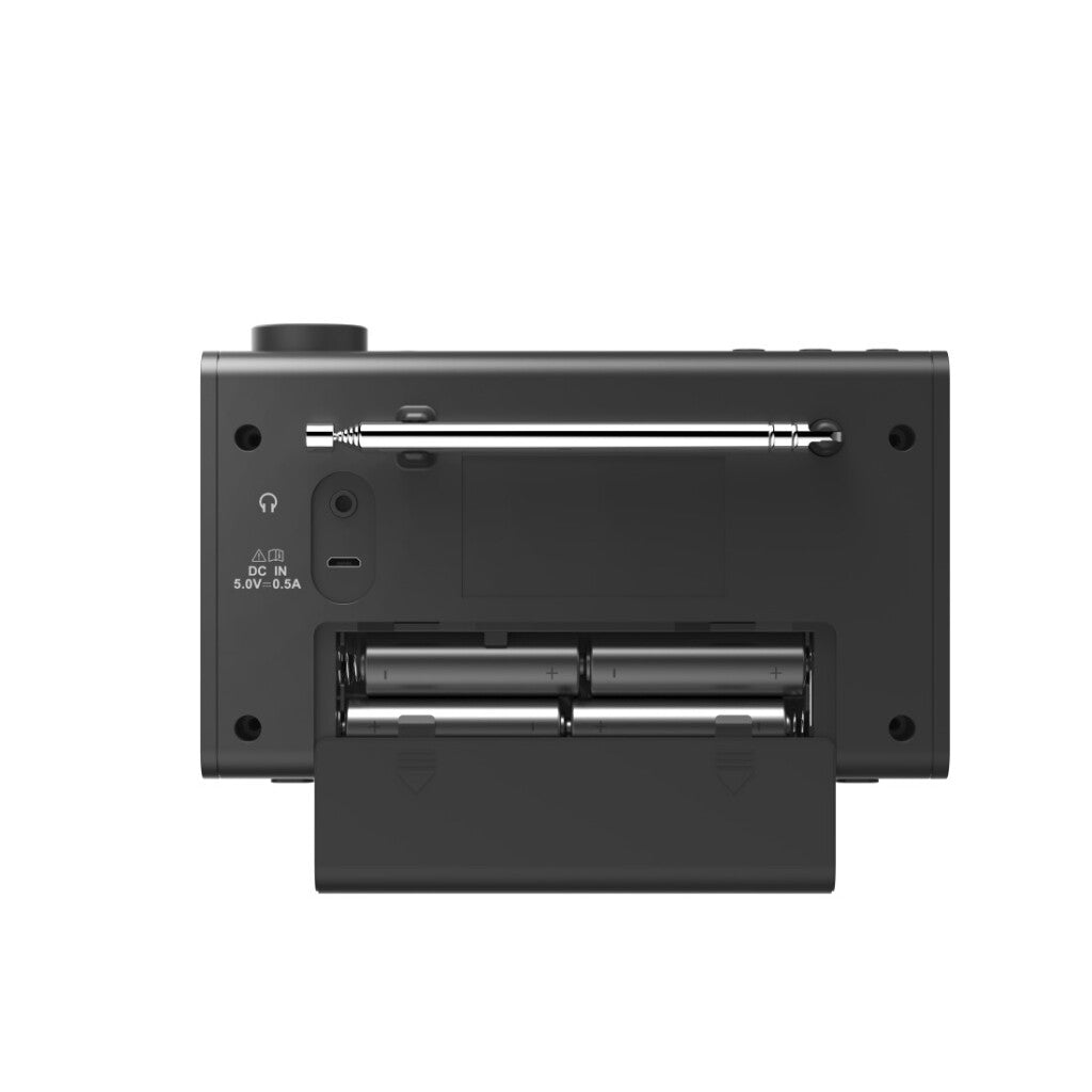Radio cyfrowe Hama dr7usb fm dab dab+ działa na baterie