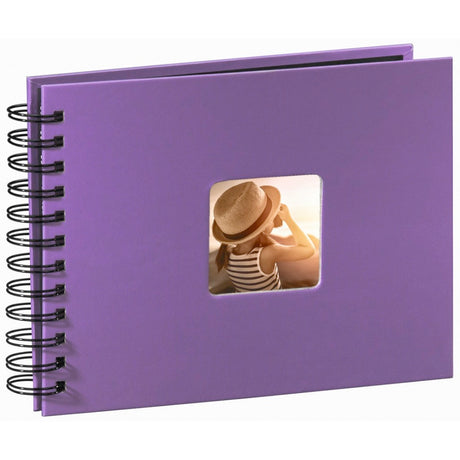 Album spiralny Hama Fine Art 17x22 50 liliowy