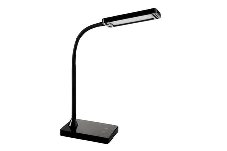 Lampka biurkowa Alco - LED - czarna - al-907-11