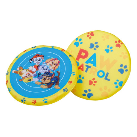 Frisbee z gąbką Paw Patrol 19 cm żółto-niebieskie